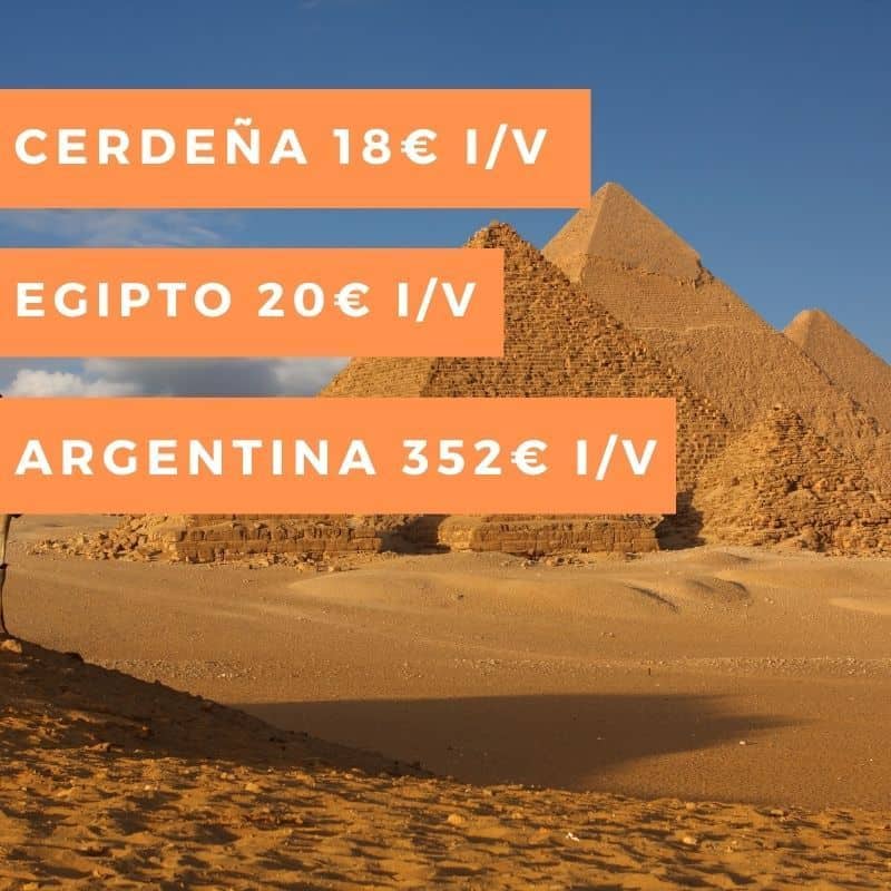 vuelos oferta egipto